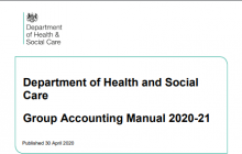 Department of Health and Social Care: group accounting manual 2020-21